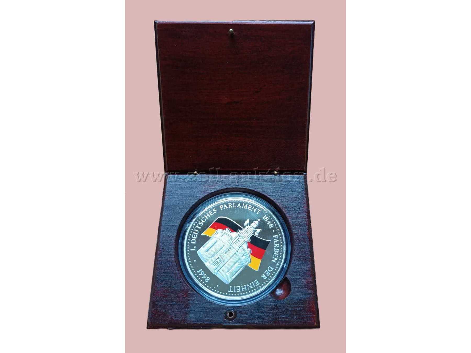 Medaille in der Schatulle