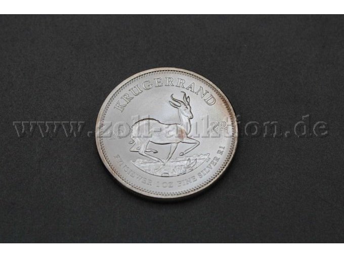 1 Silbermünze 2 oz Silver Krugerrand - 2 Rand (Feinsilber 999) – foto 2 – kavel bij Zoll-Auktion, Koblenz