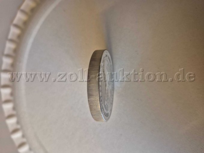 1 zilveren munt van 2 oz "White Horse of Hanover" 2020 The Queen of Beasts 999,9 zilver – foto 3 – kavel bij Zoll-Auktion, Hagen