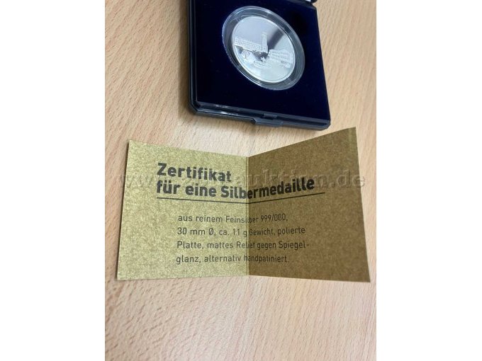 Medaille Rückseite