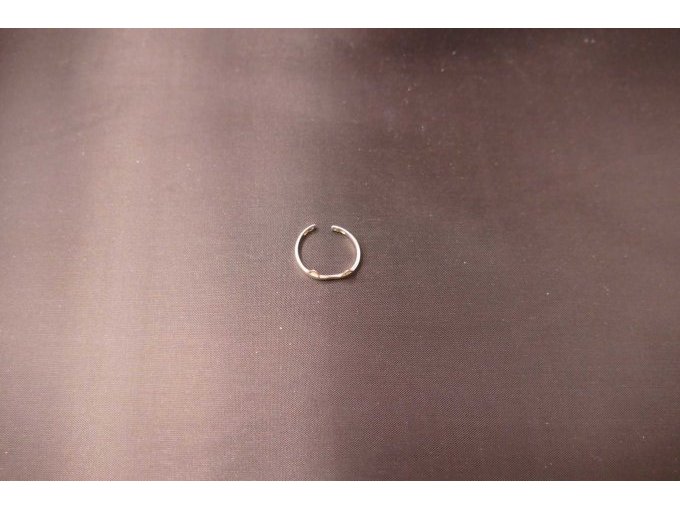 Ring 1, 925er Silber, Vogelperspektive ohne Ringkissen