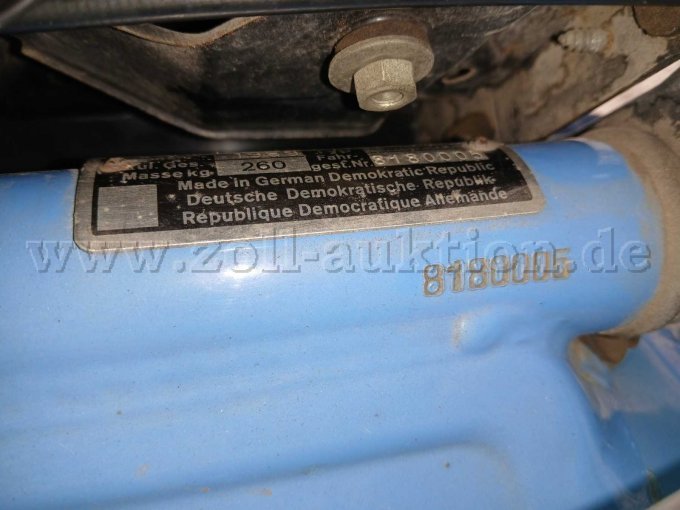 1 Simson SR50/1 Roller Bastlerfahrzeug – foto 8 – kavel bij Zoll-Auktion, Plauen