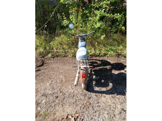 Simson von hinten