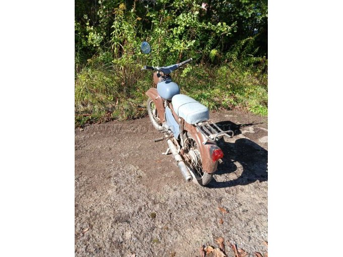 Simson von hinten links