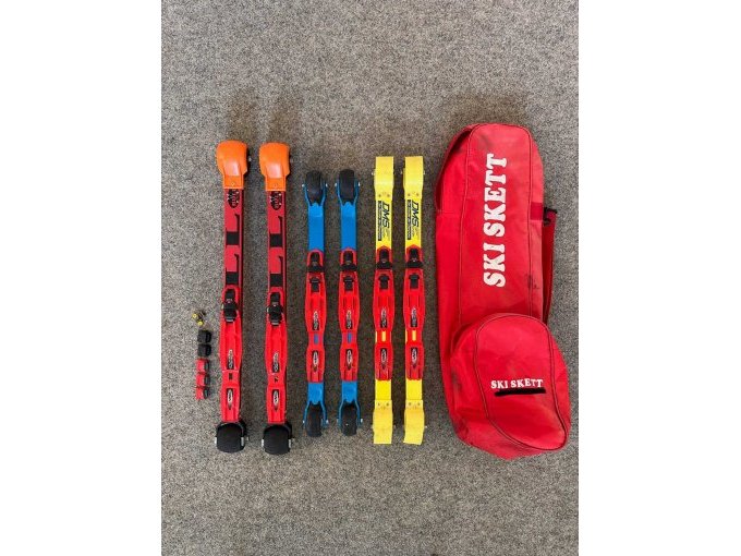 Skiroller Konvolut mit Zubehör