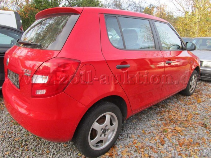 Skoda Heck rechte Seite