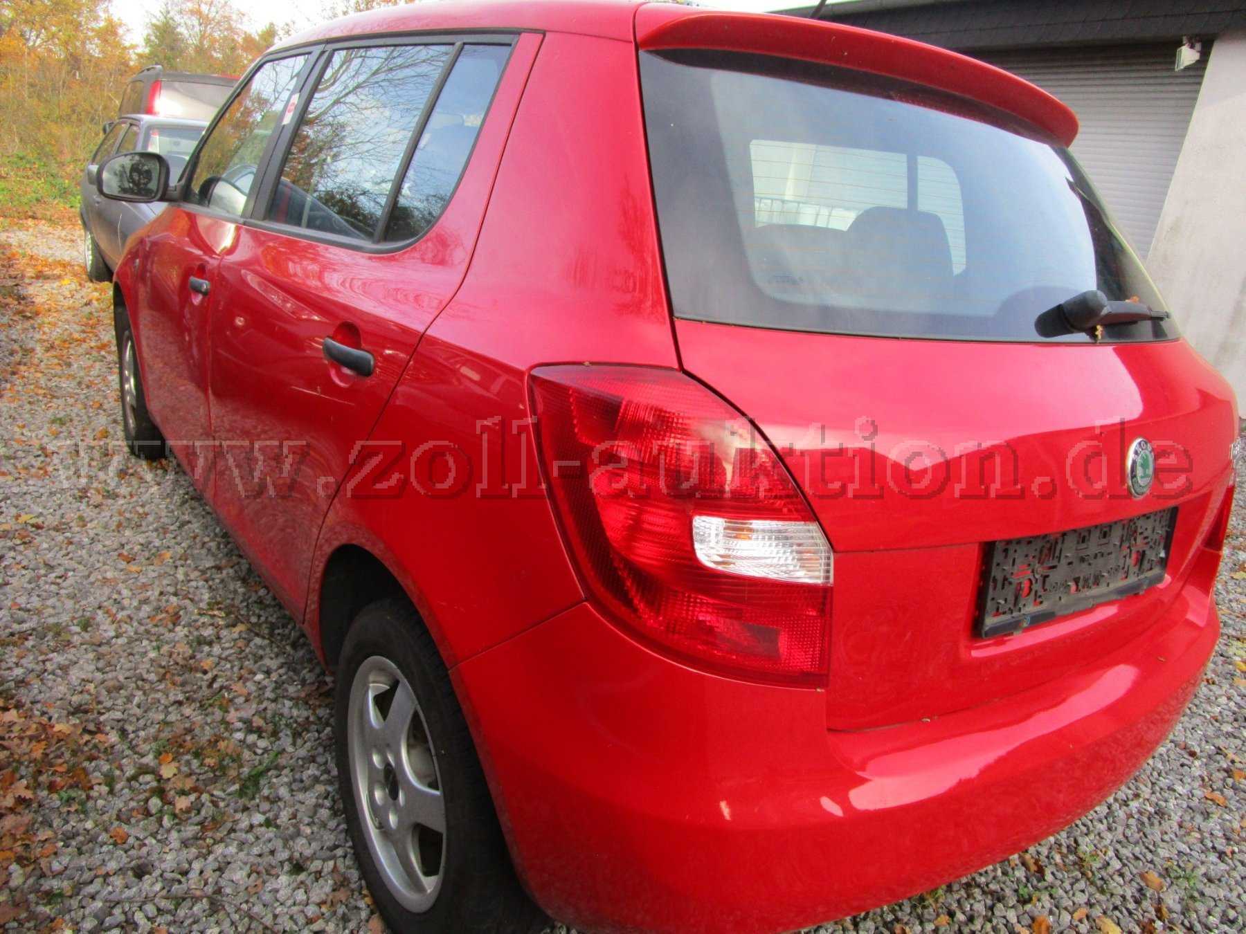 Skoda Heck linke Seite