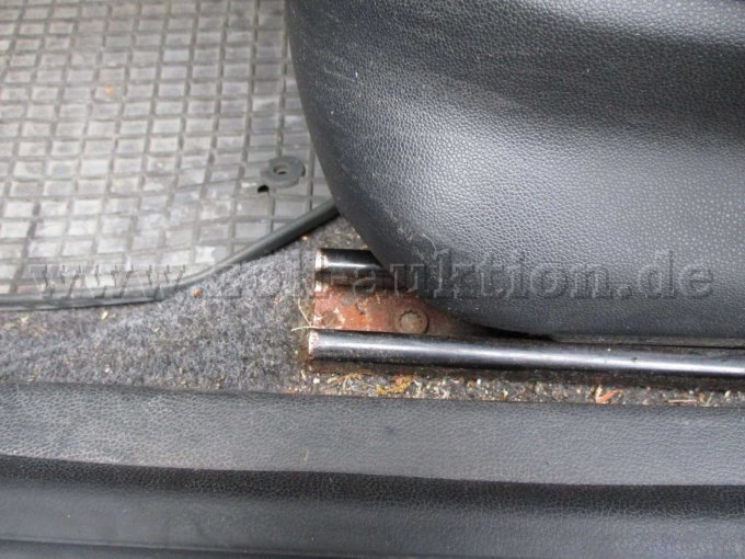 Detail Laufschiene Sitz