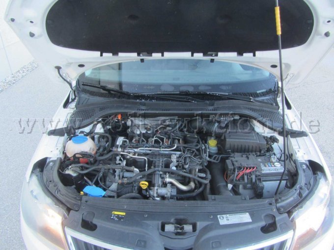 Skoda Rapid, Ansicht Motorraum