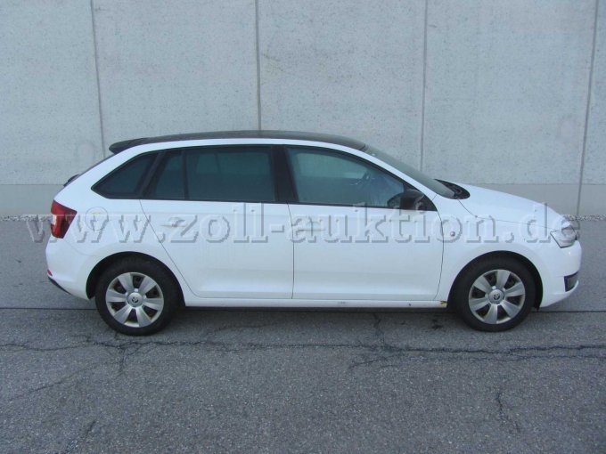 Skoda Rapid, Ansicht rechte Seite