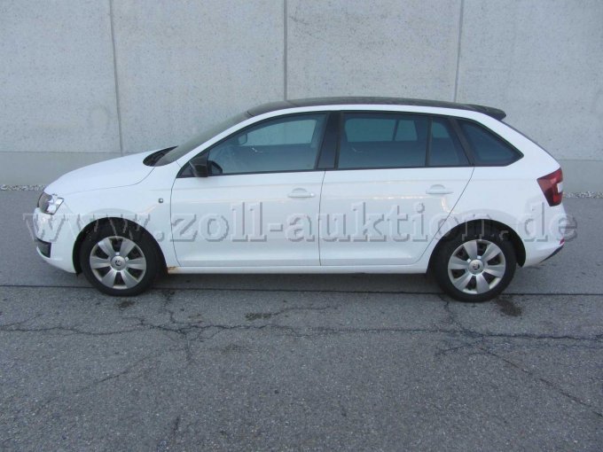 Skoda Rapid, Ansicht linke Seite