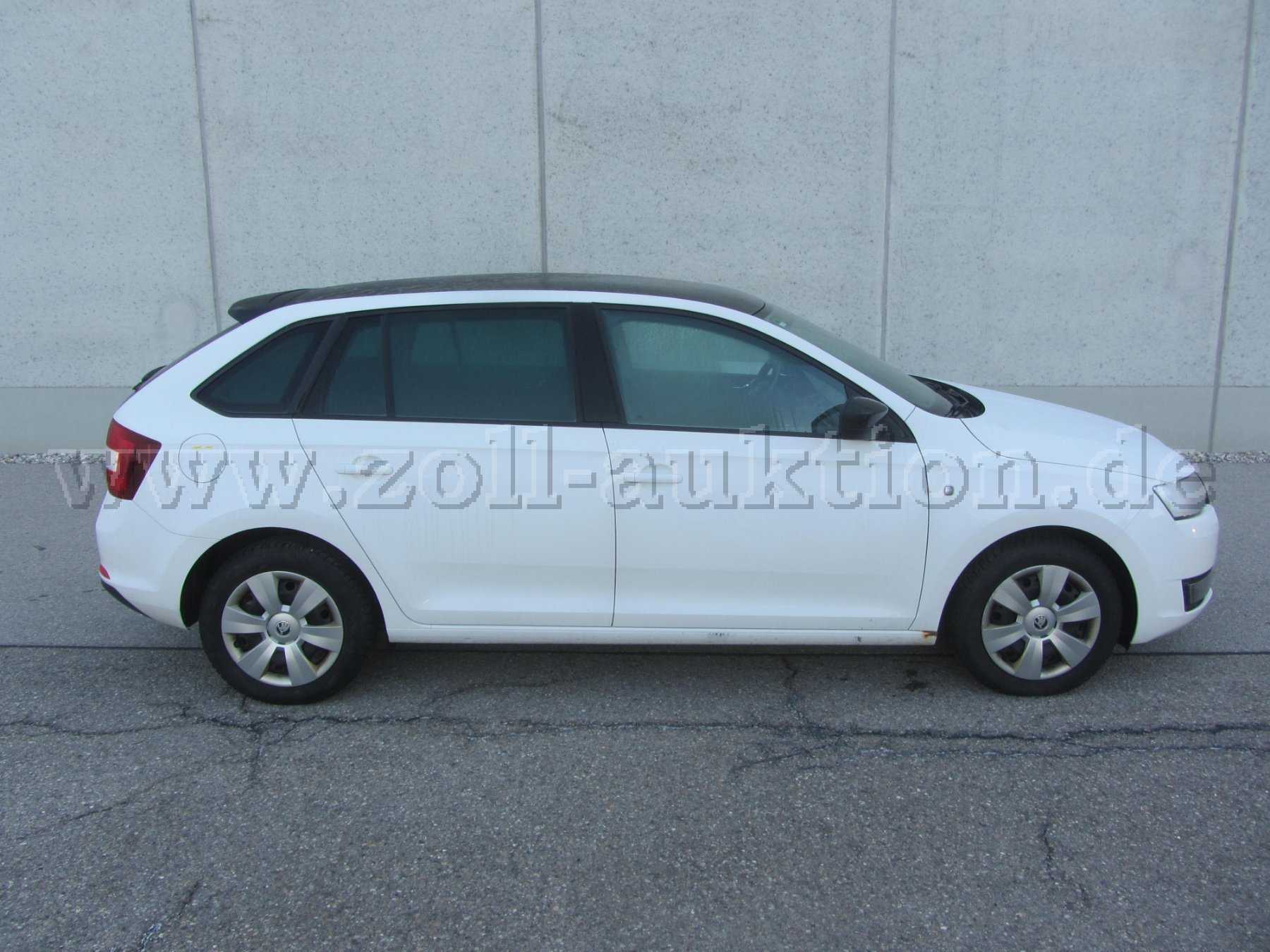 Skoda Rapid, Ansicht rechte Seite