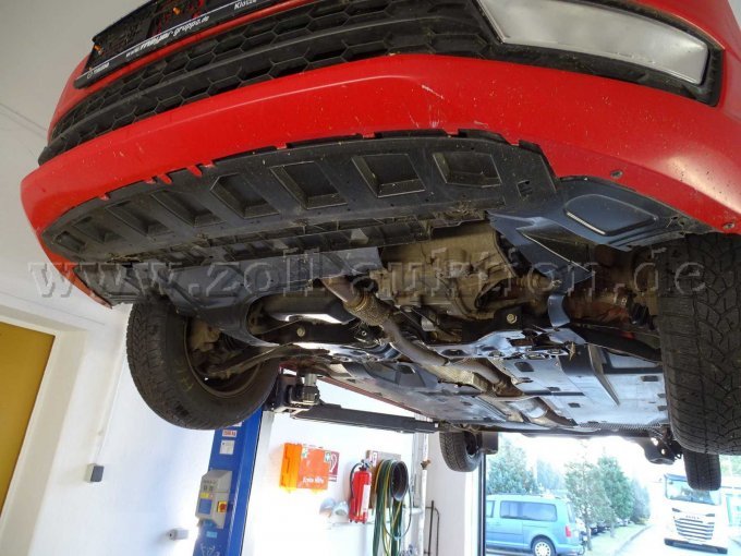 Ansicht Stoßfänger vorne unten