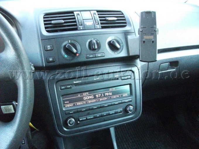 Ansicht Radio und Klimaanlage