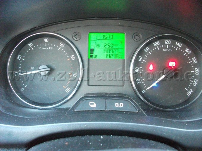 Ansicht Kombiinstrument mit Kilometerstand