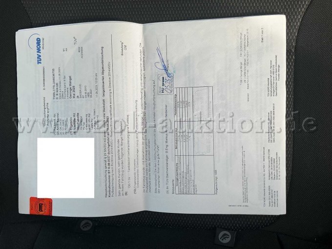 TÜV Bericht