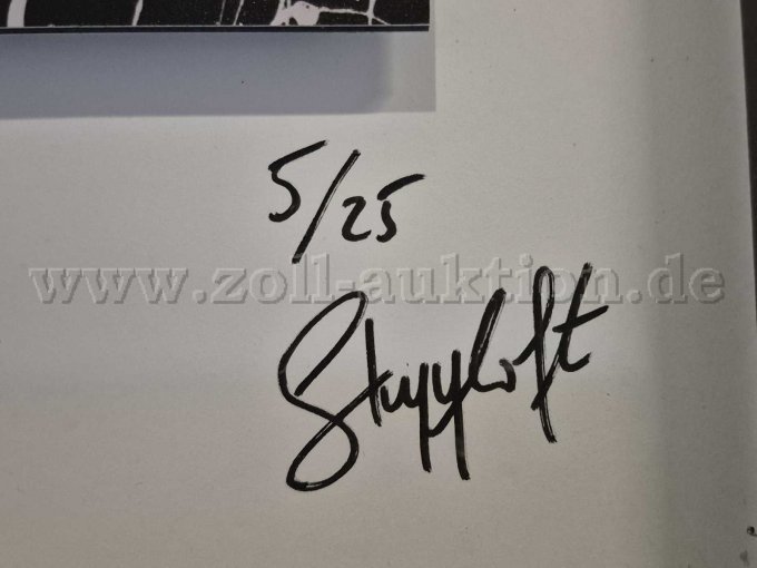 1 Skyylof - Afbeelding / kunstwerk van Steve McQueen met de dollar – foto 3 – kavel bij Zoll-Auktion, Hagen