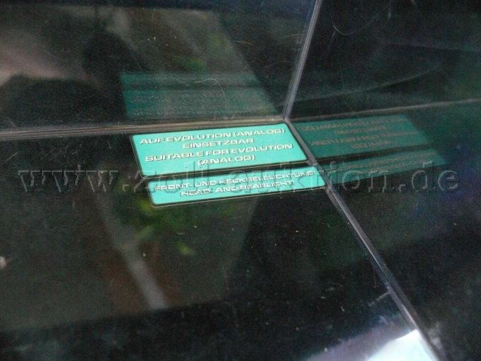 SlotCar Box, Aufkleber