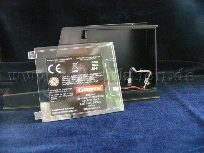 SlotCar Box Unterteil, Rückseite, Ersatzteillager