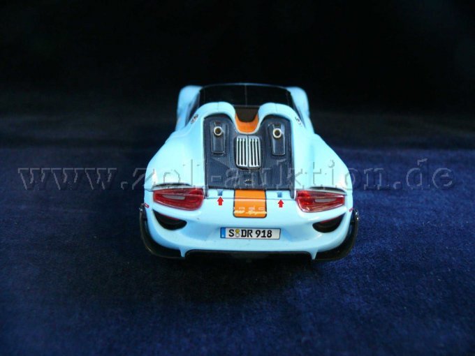 SlotCar Rückseite, Heckspoiler fehlt