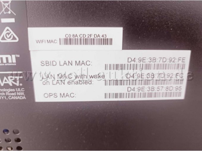 weiteres Typenschild