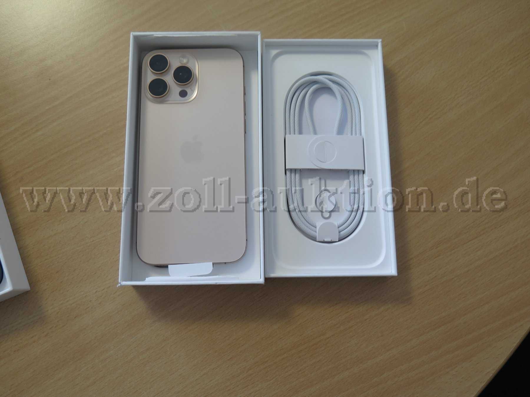 I Phone 16 Pro Max
Desert Titanium