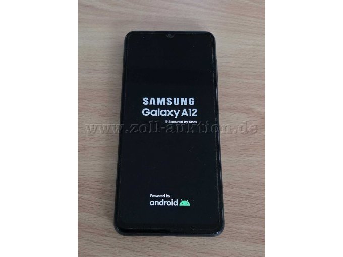 SAM Galaxy A12 - Vorderseite - Display ein und dunkel