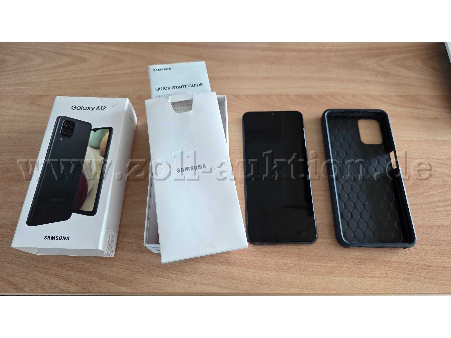 Samsung Galaxy A12 inklusive Zubehör