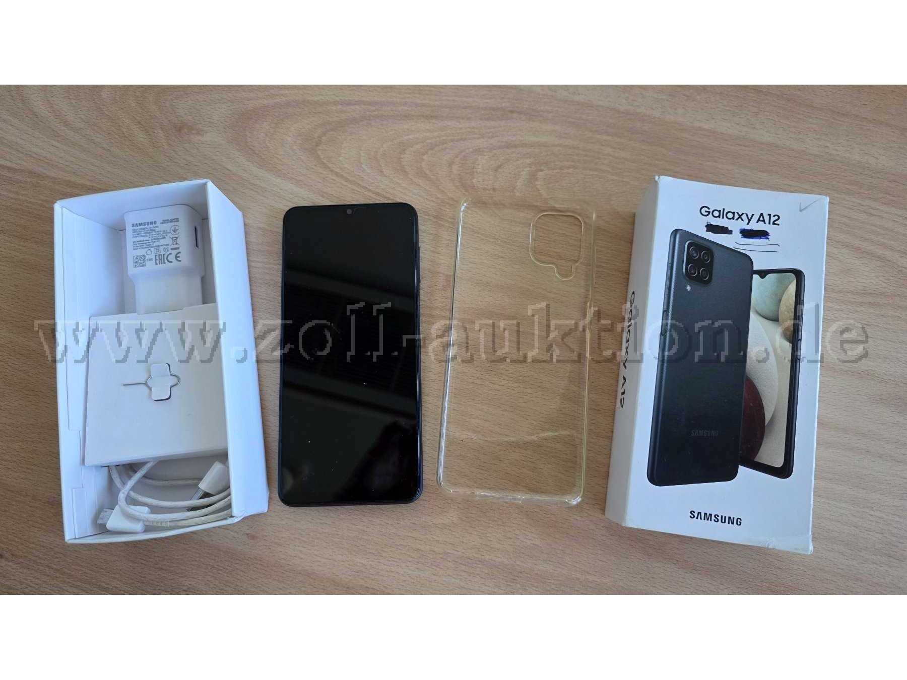 Samsung Galaxy A12 inklusive Zubehör