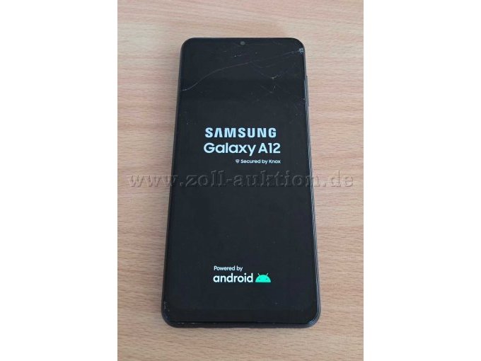 SAM Galaxy A12 - Vorderseite - Display ein und dunkel