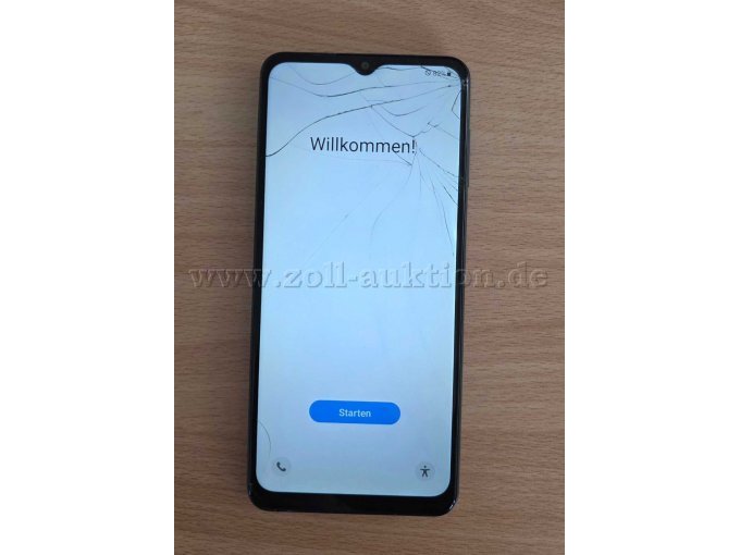 SAM Galaxy A12 - Vorderseite - Display ein und hell