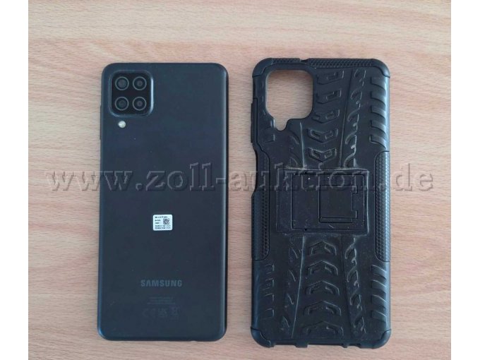 SAM Galaxy A12 - Rückseite und Hülle