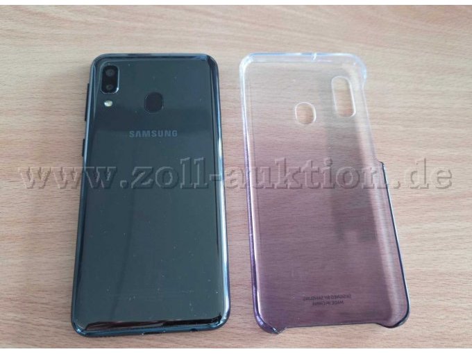 SAM Galaxy A20e - Rückseite und Hülle