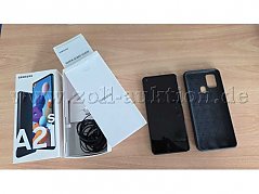 Samsung Galaxy A21s inklusive Zubehör