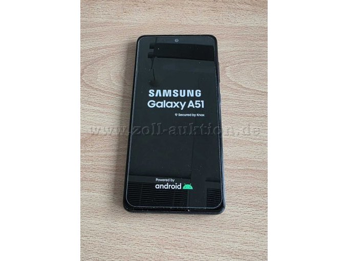 Galaxy A51 - Vorderseite Display ein und dunkel