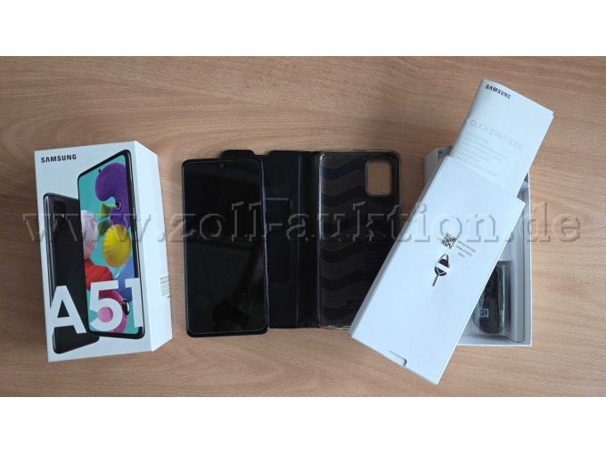 Samsung Galaxy A51 inklusive Zubehör