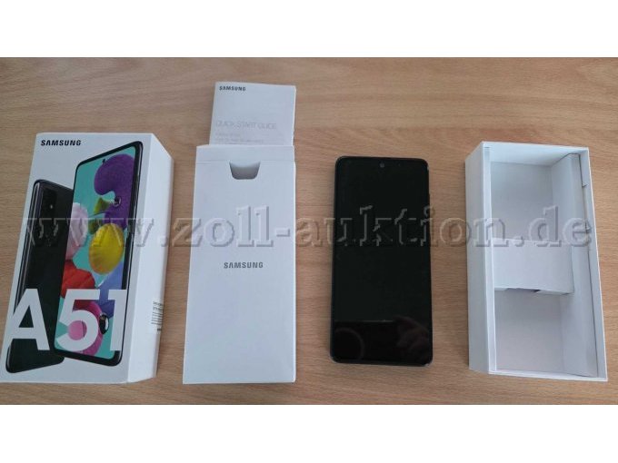 Samsung Galaxy A51 inklusive Zubehör
