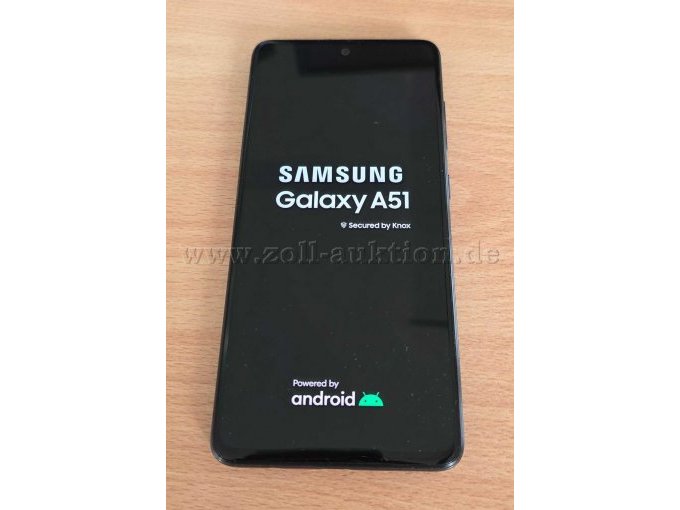 SAM Galaxy A51 - Vorderseite - Display ein und dunkel