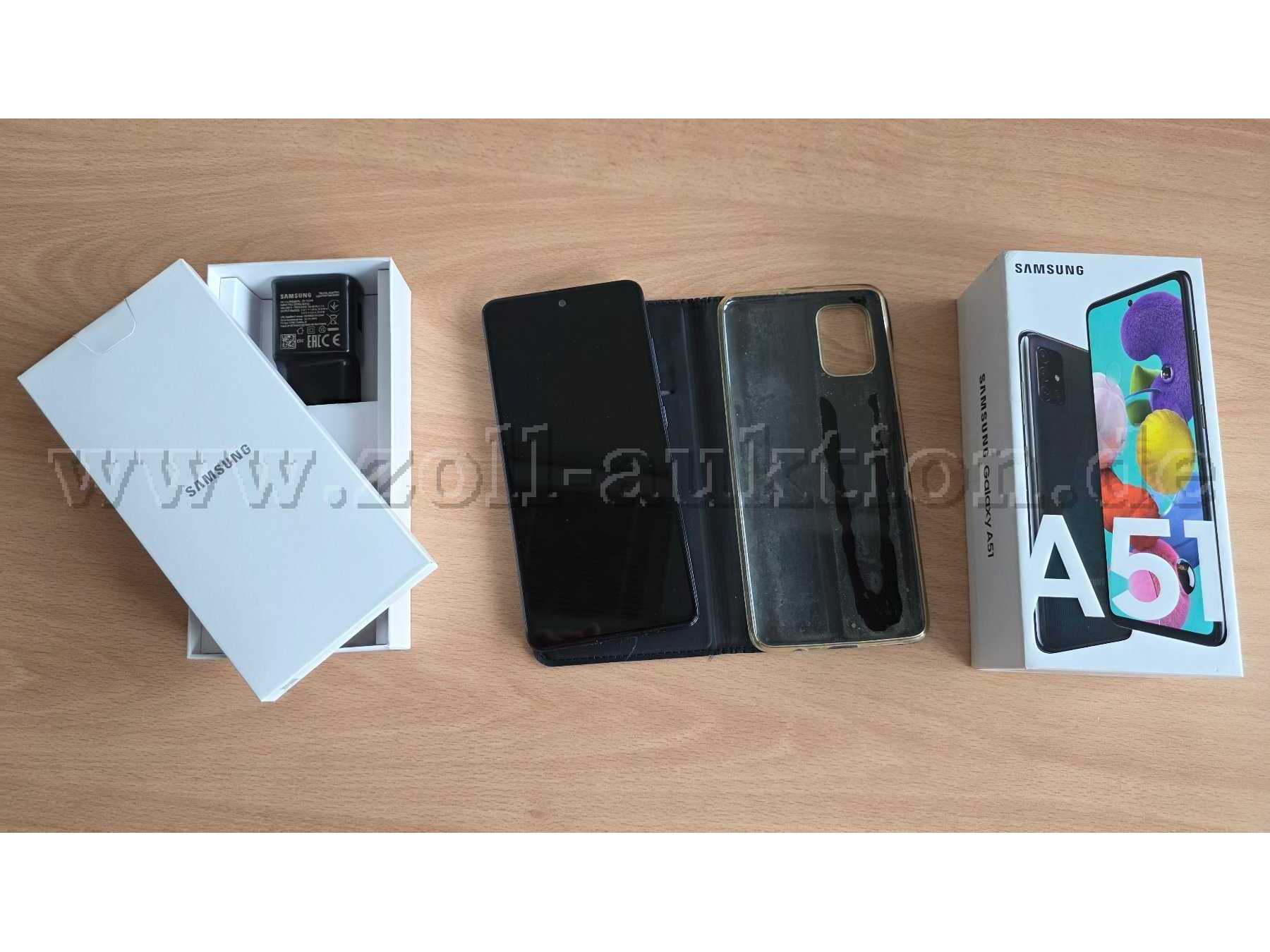 Samsung Galaxy A51 inklusive Zubehör