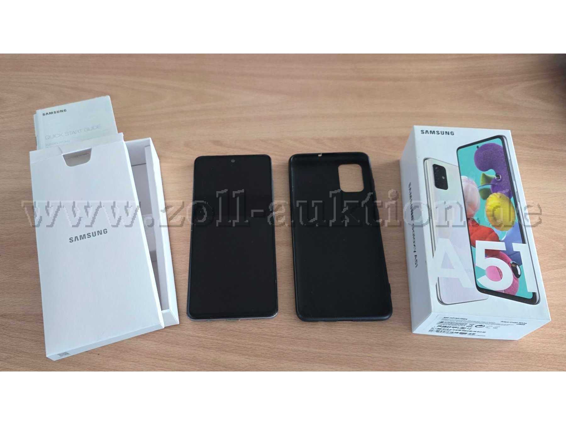 Samsung Galaxy A51 inklusive Zubehör