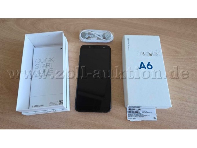 Samsung Galaxy A6 inklusive Zubehör