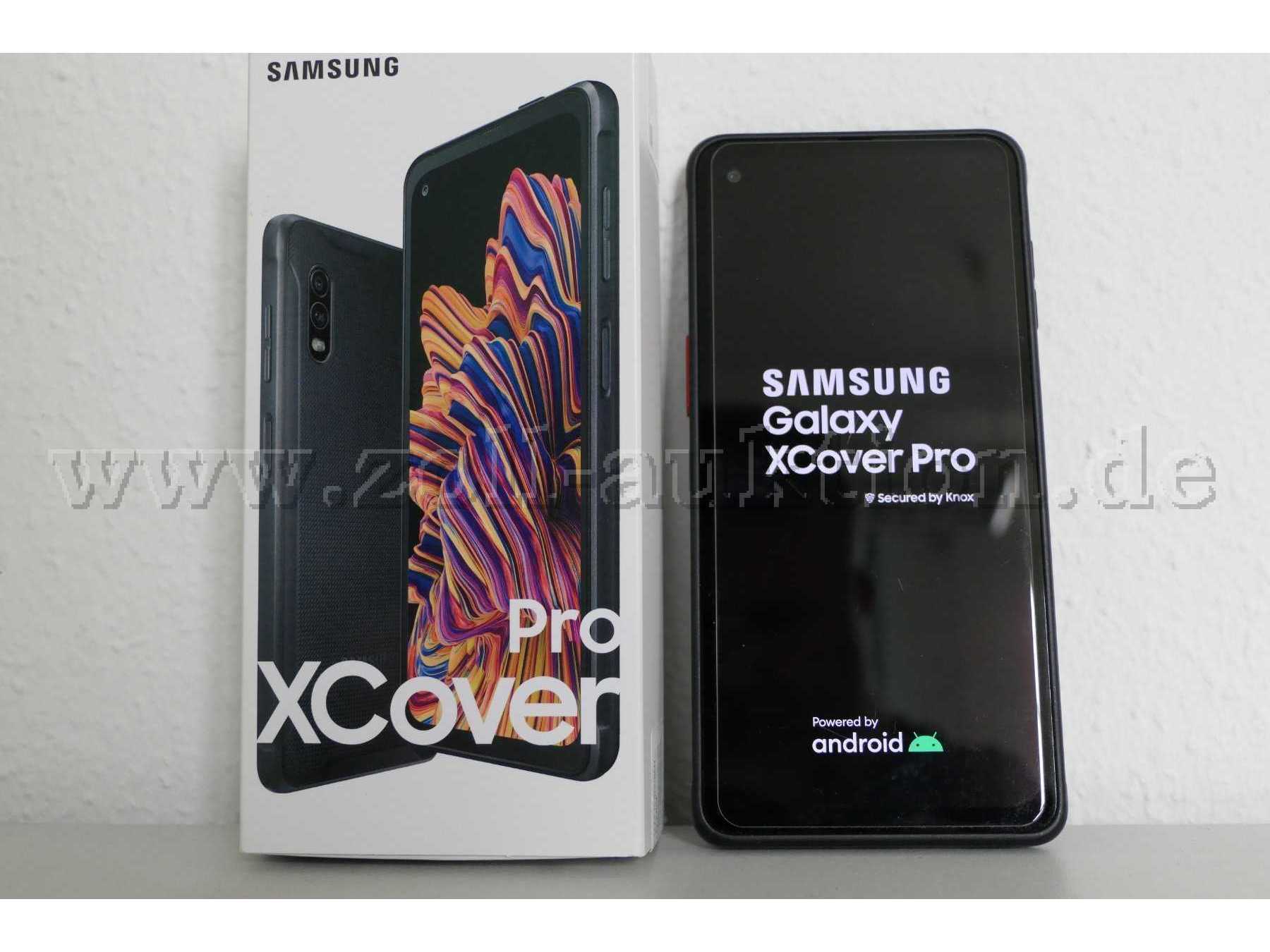 Samsung Galaxy XCover Pro Ansicht eingeschaltet
