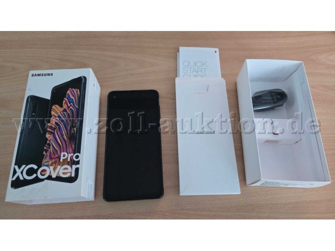 SAM Galaxy XCover Pro inklusive Zubehör