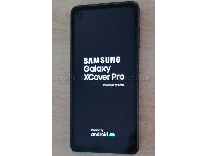 XCover Pro - Vorderseite - Display ein und dunkel