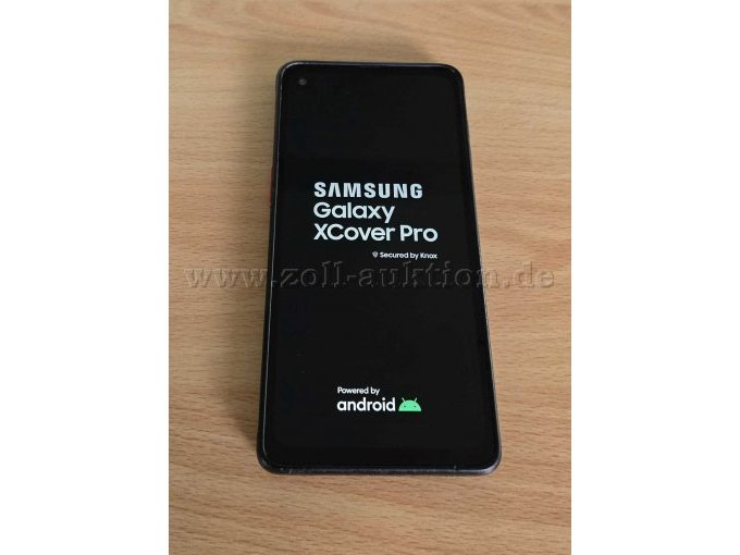 Samsung XCover Pro - Vorderseite Display ein und dunkel