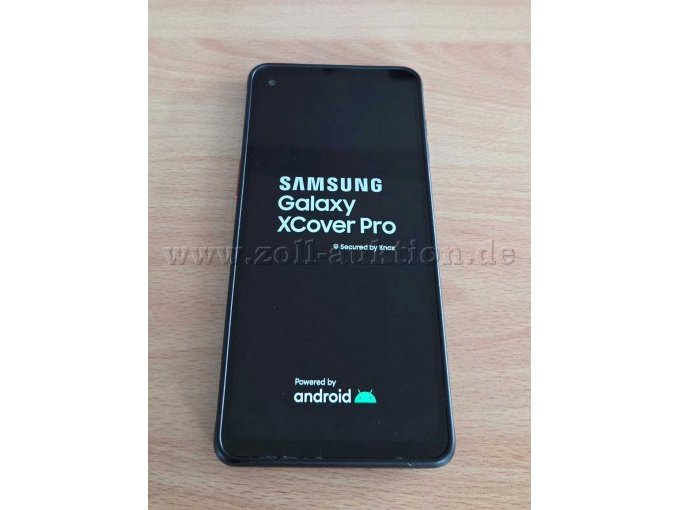 Samsung XCover Pro EE - Vorderseite - Display ein und dunkel