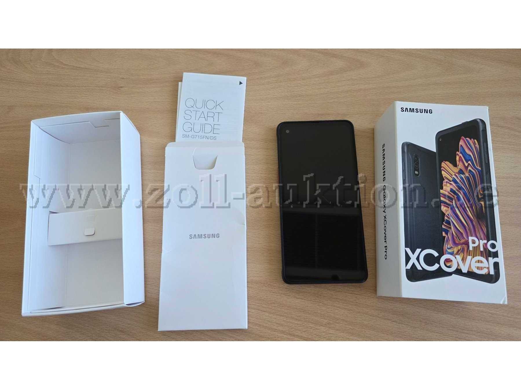 Samsung Galaxy XCover Pro inklusive Zubehör