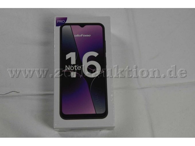1 Smartphone „Ulefone“ Note 16 Pro in violett mit 128GB