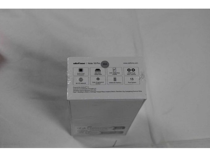 Sicht auf einige Angaben auf der Verpackung