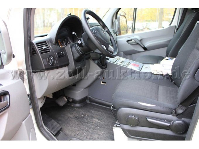 Fahrersitz verschlissen